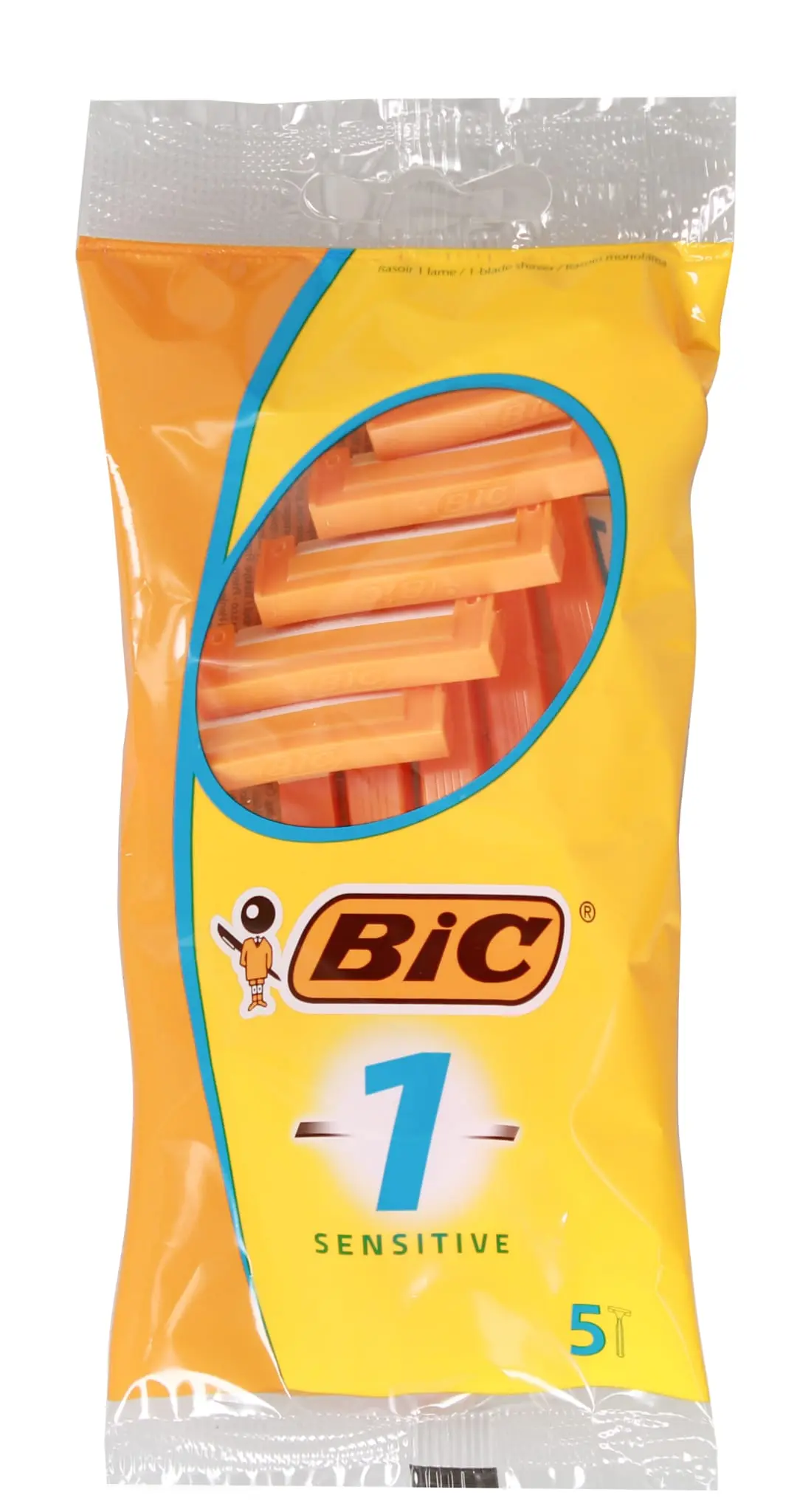 Bic 1 Sensitive Disposable Razors Pack of 5