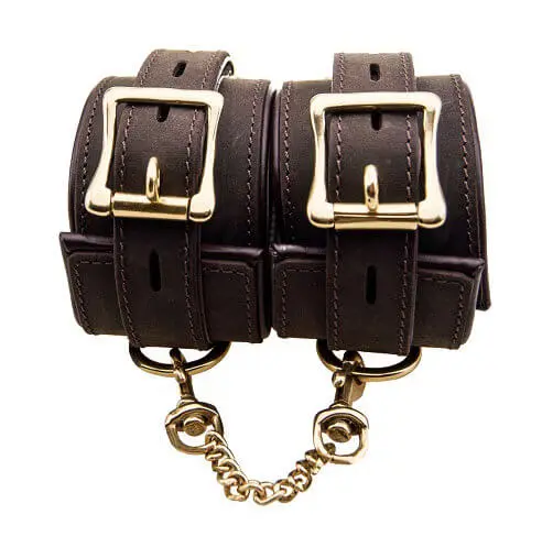 BOUND Nubuck Leather Ankle Restraints - Image 5