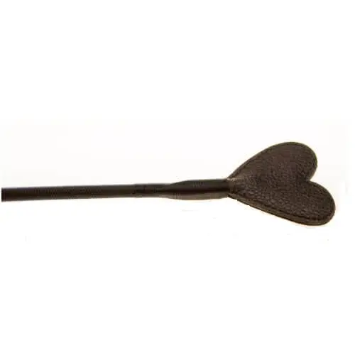 BOUND Nubuck Leather Heart-Shaped Crop - Image 3