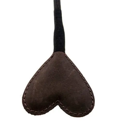 BOUND Nubuck Leather Heart-Shaped Crop - Image 5