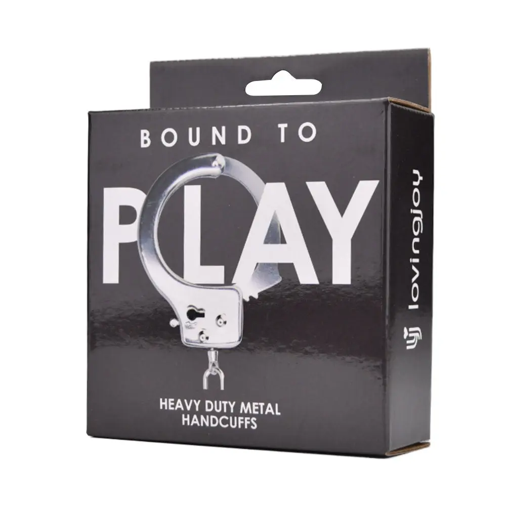Bound to Play. Heavy Duty Metal Handcuffs - Image 7