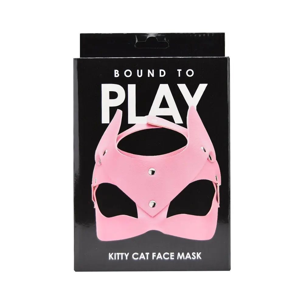 Bound to Play Kitty Cat Face Mask Pink - Image 3