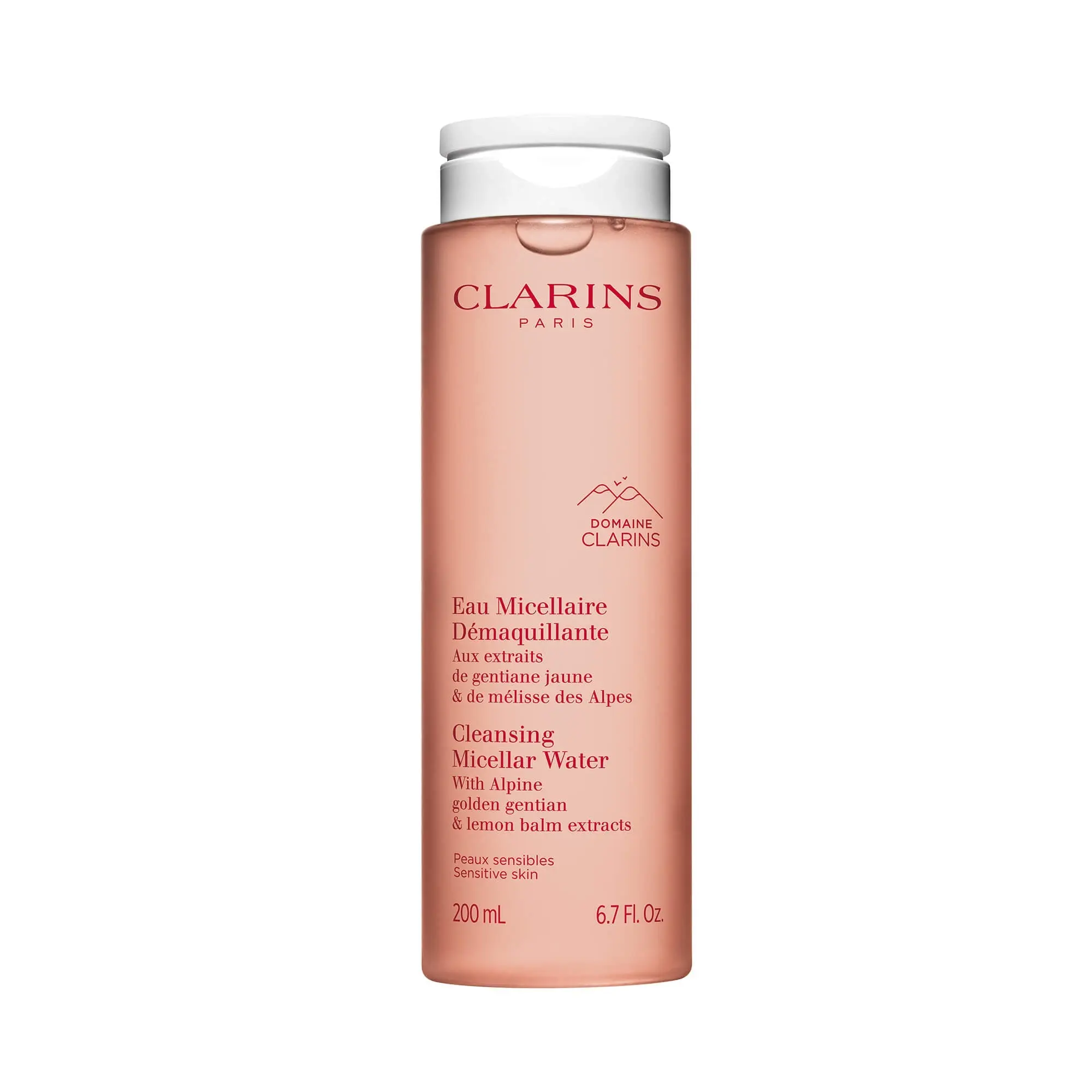 Clarins Cleansing Micellar Water with Alpine Herbs 200ml Sensitive Skin