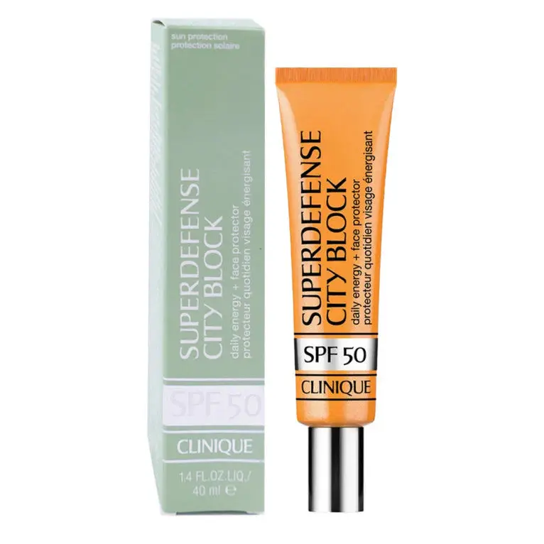 Clinique Superdefense City Block SPF 50 Daily Energy + Face Protector 40ml