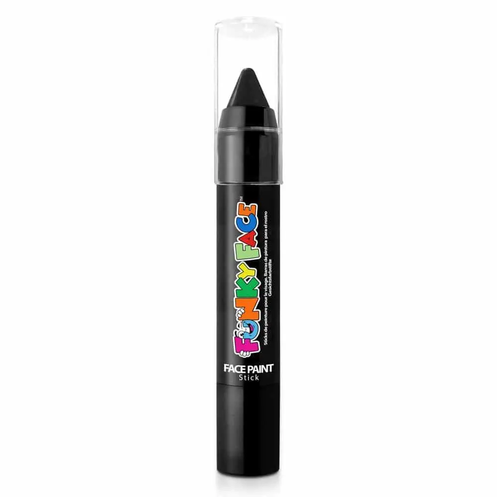 Funky Face by PaintGlow Face Paint Stick - Black