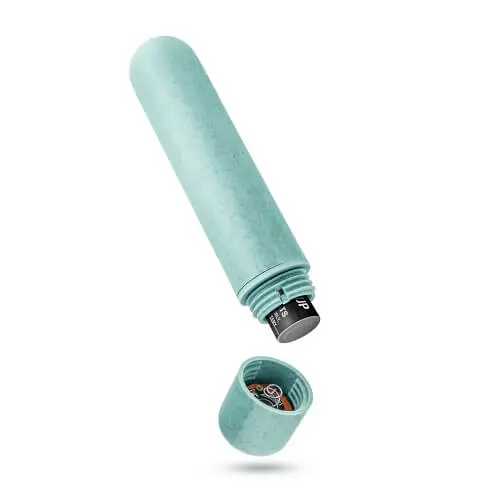 Gaia Biodegradable Eco Bullet Vibrator Blue - Image 6