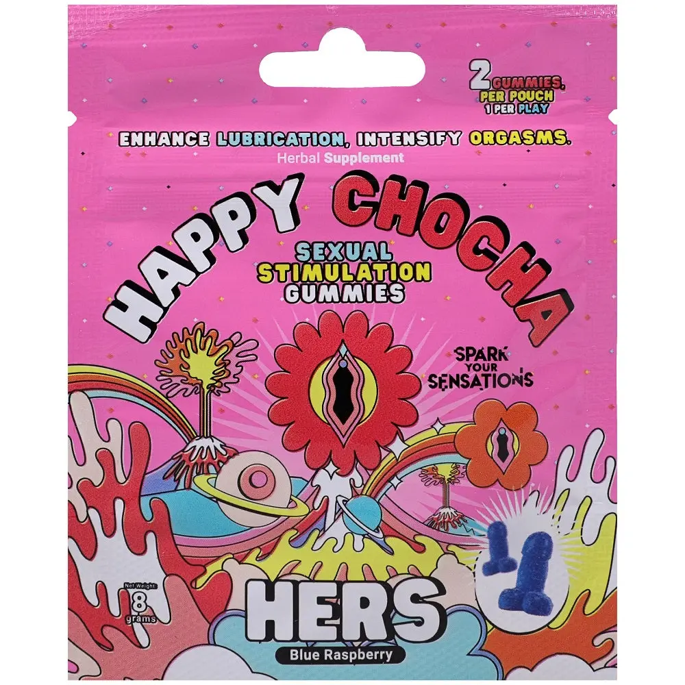 Happy Chocha (Hers) Sexual Stimulation Gummies (2 pack) - Image 2