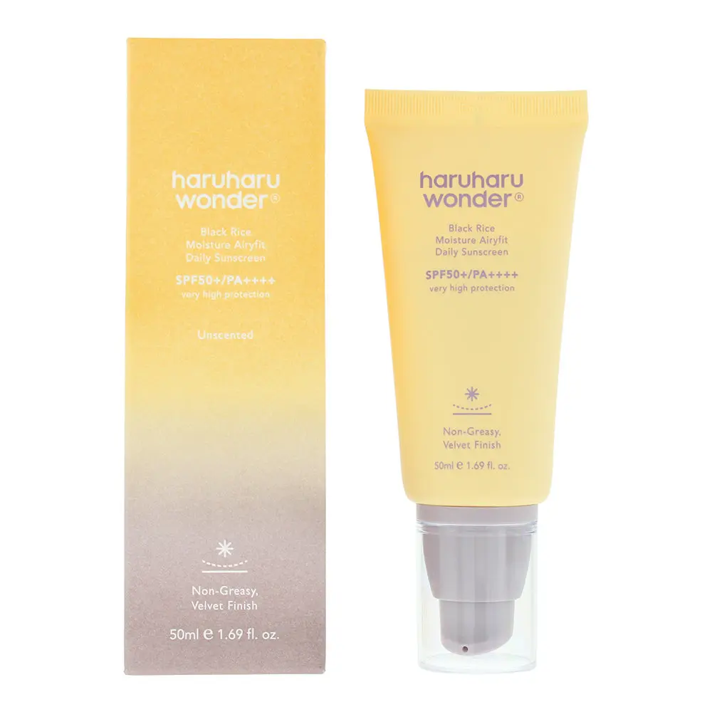 Haruharu Wonder Black Rice Moisture Airyfit Daily Spf 50 Sun Cream 50ml