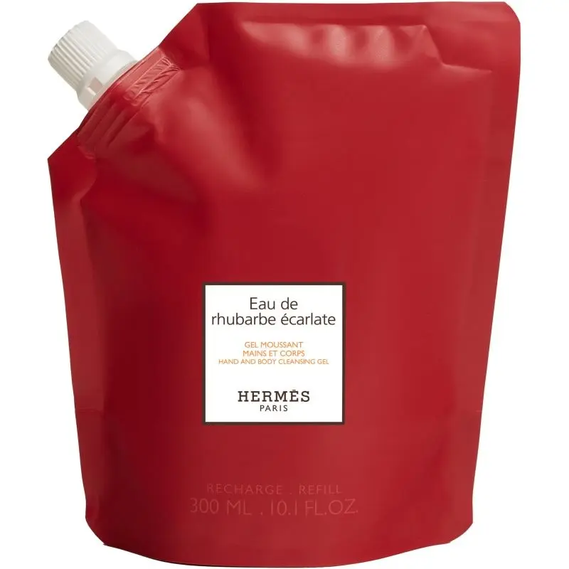 Hermès Eau De Rhubarbe Écarlate Refill Hand And Body Cleansing Gel 300ml