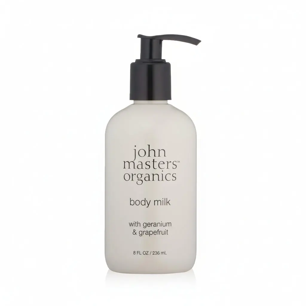 John Masters Organics Body Milk with Geranium & Grapefruit 236ml