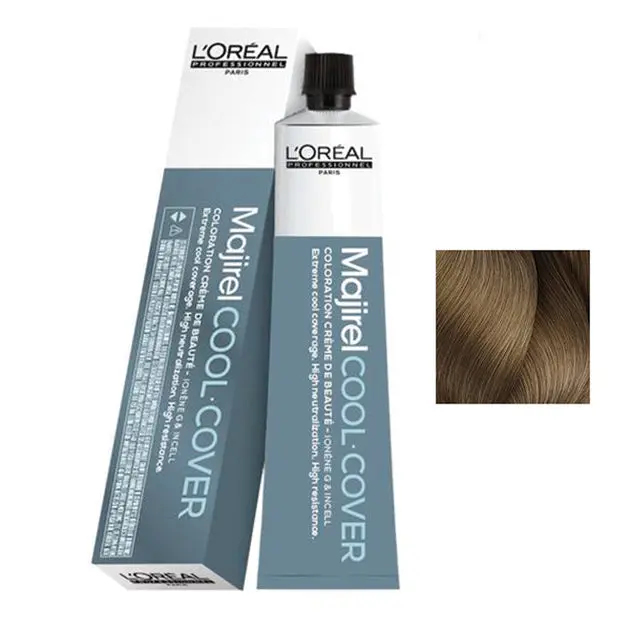 L'Oréal Professionnel Majirel Cool Cover Permanent Hair Colour 50ml - 8