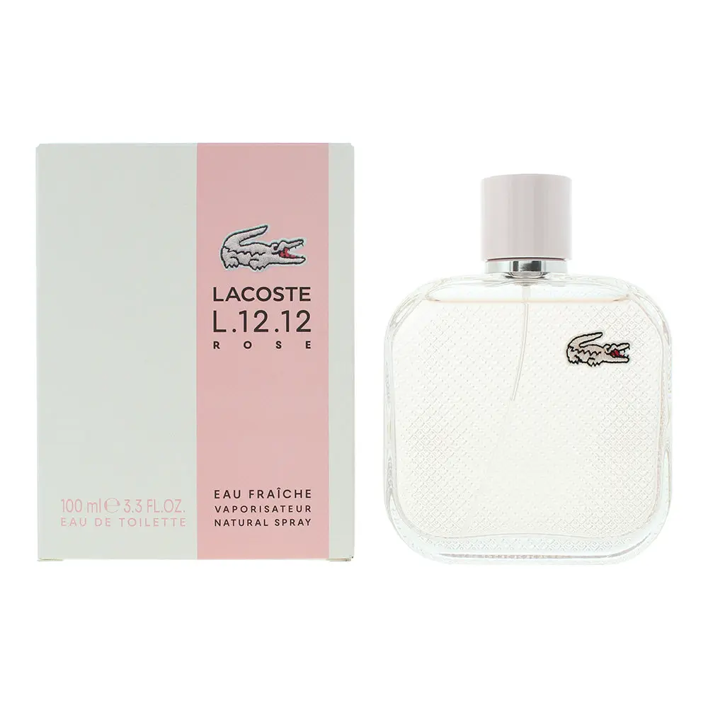 Lacoste Eau de Lacoste L.12.12 Rose Eau Fraiche EDT Spray 100ml
