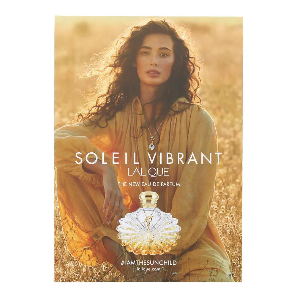 Lalique Soleil Vibrant Display Unit