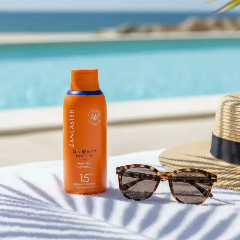 Lancaster Sun Beauty Sublime Tan Body Milk SPF 15 175ml - Image 3