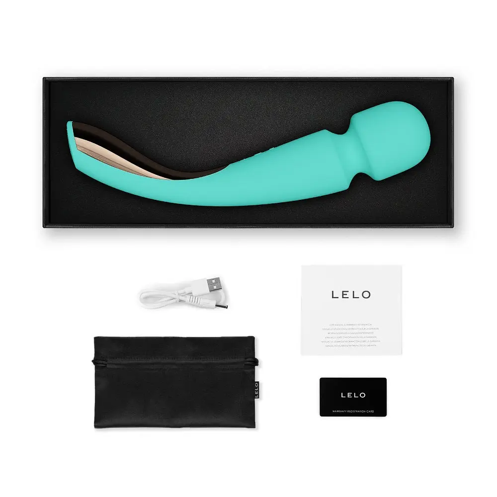 LELO Smart Wand 2 Large Aqua - Image 2