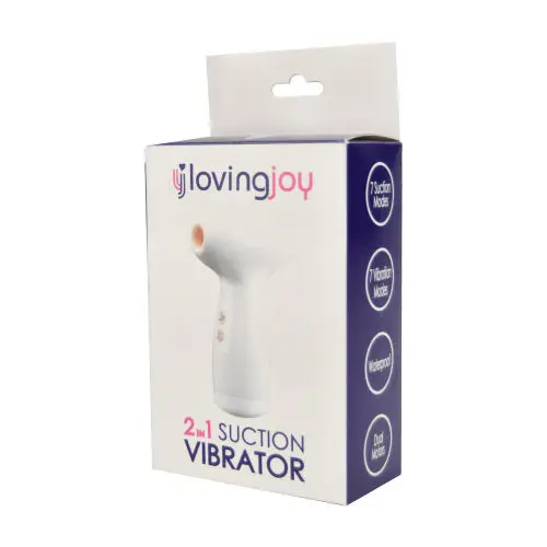 Loving Joy 2 in 1 Suction Vibrator - Image 10