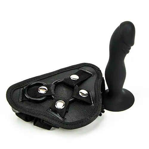 Loving Joy 6 Inch Silicone Strap On Dildo Kit - Image 3