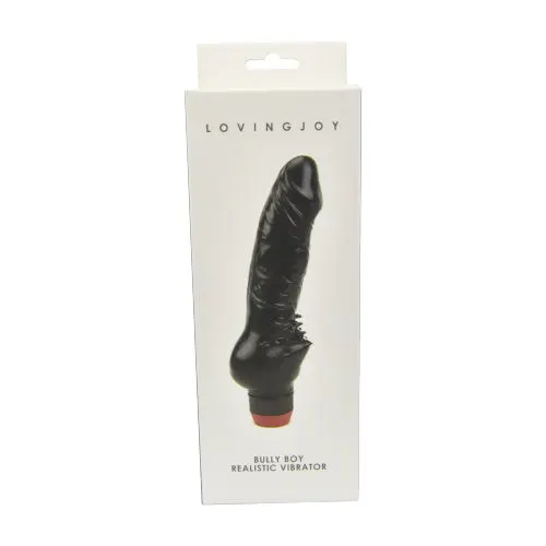 Loving Joy Bully Boy Realistic Vibrator Black - Image 5