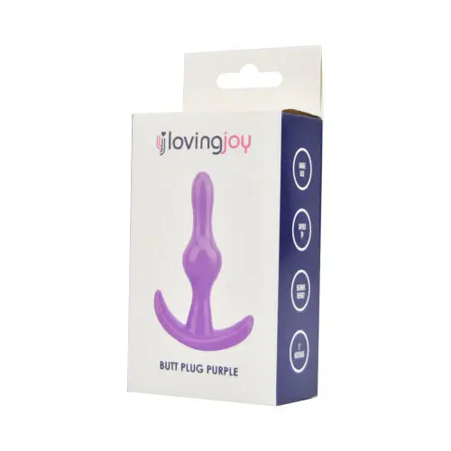 Loving Joy Butt Anal Plug Purple - Image 6