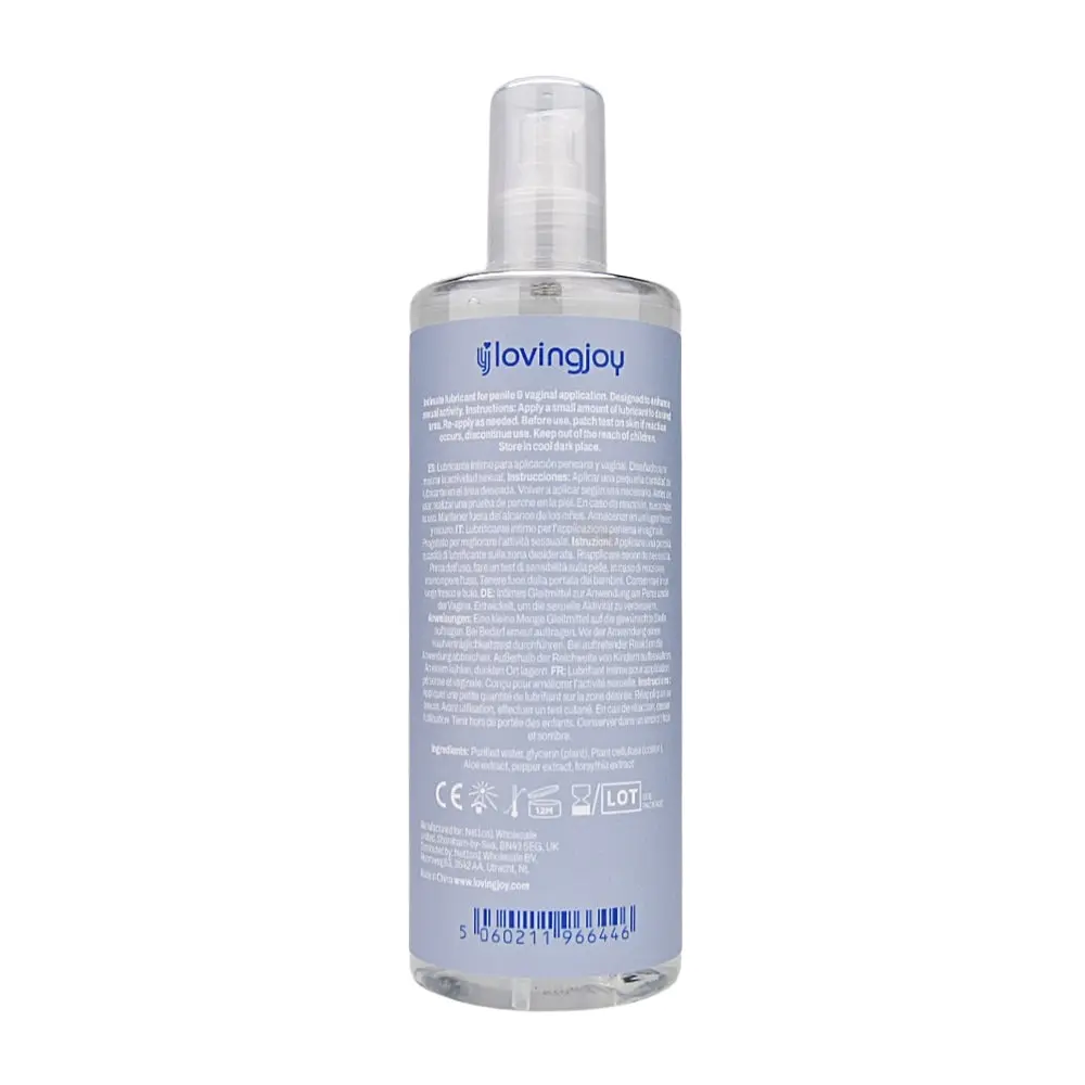Loving Joy Slide Water-Based Lubricant 500ml - Image 3