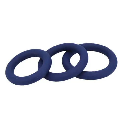 Loving Joy Thick Silicone Cock Rings 3 Pack - Image 3