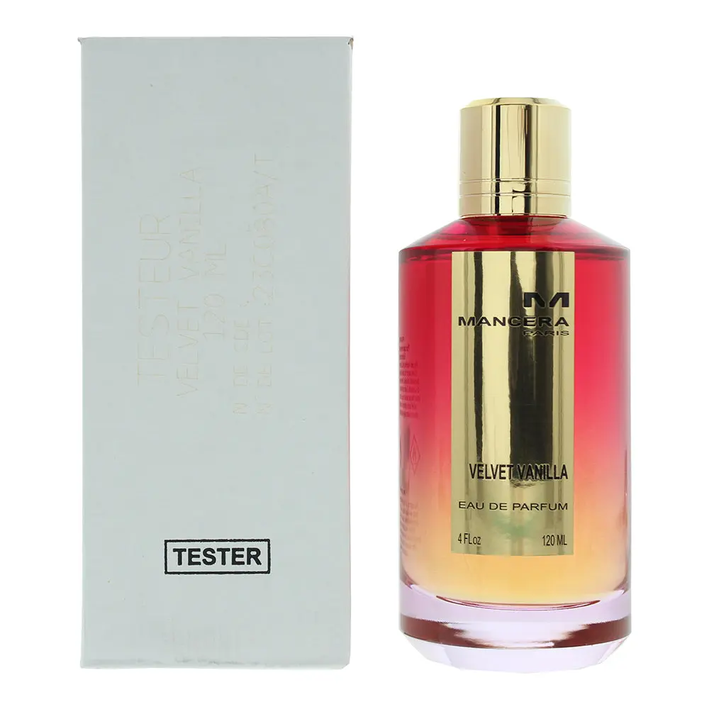 Mancera Paris Velvet Vanilla Tester Eau de Parfum 120ml