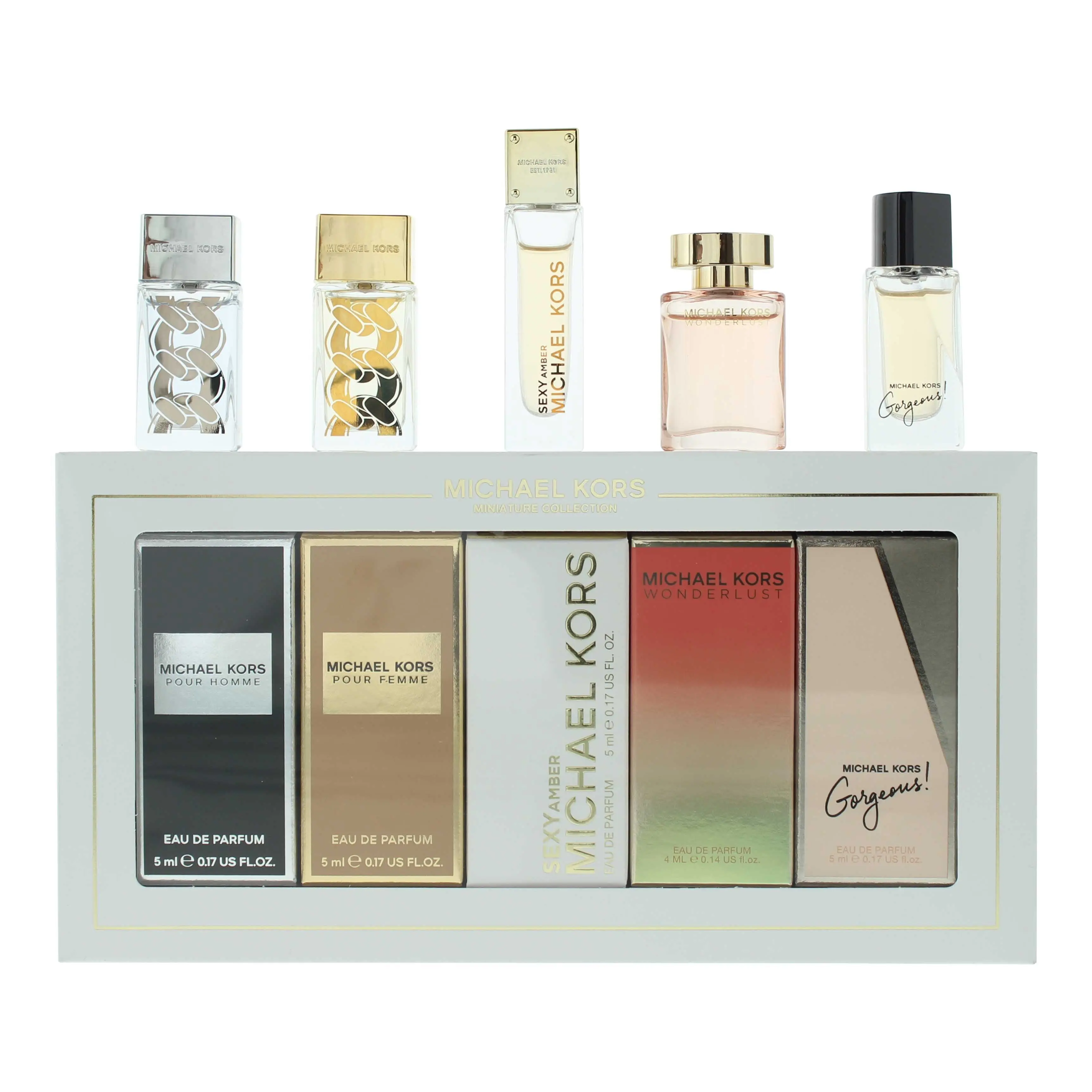 Michael Kors Perfume for Women Mini Gift Set Variety Splashes