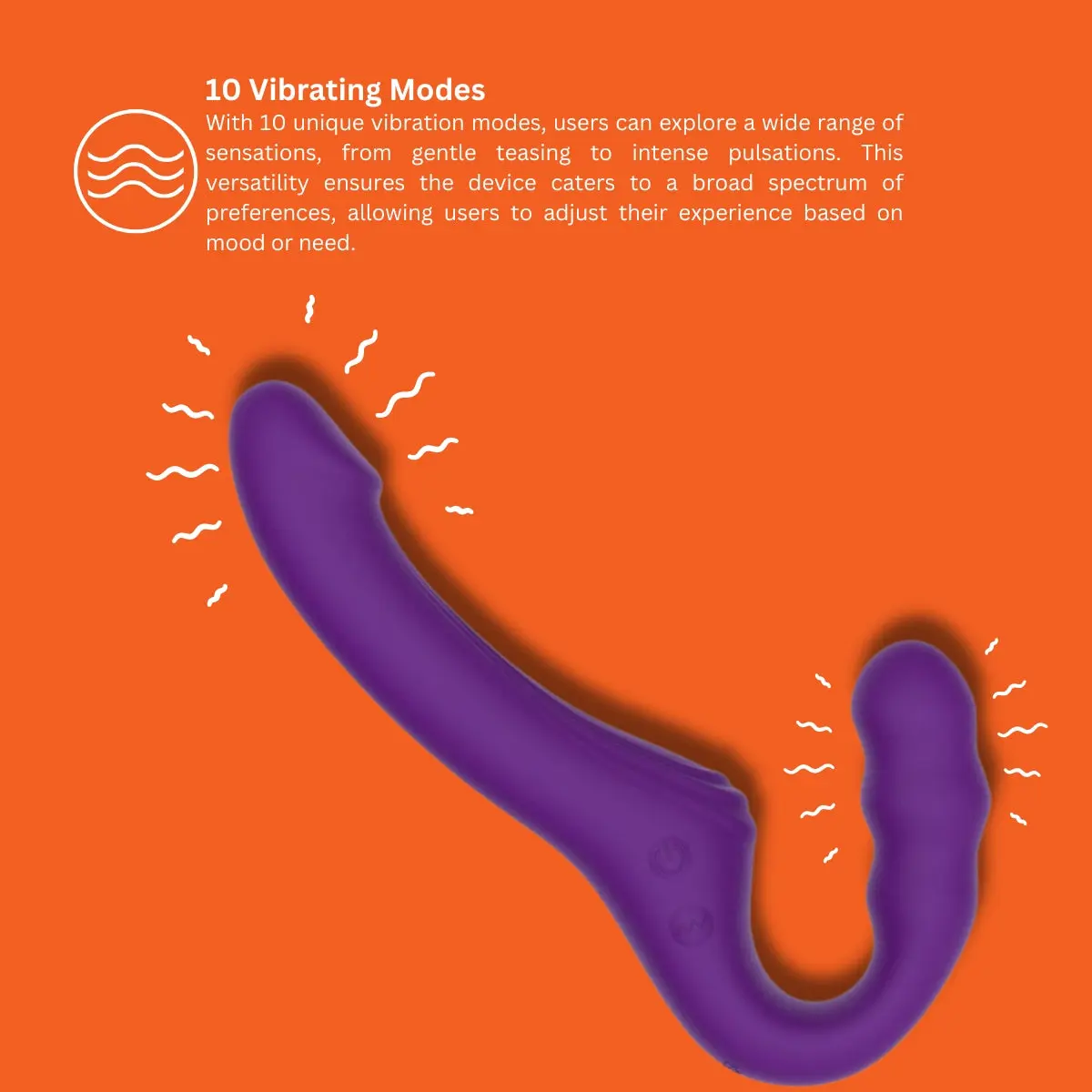 Mina Echo Remote Vibrating Strapless Strap On - Image 10