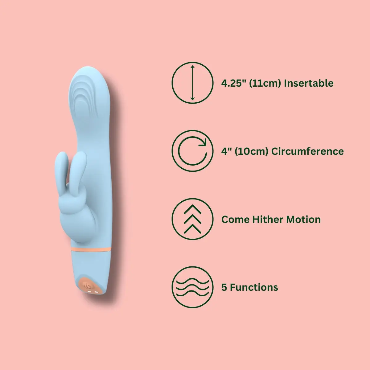 Mina Hail Come Hither Rabbit Vibrator - Image 4