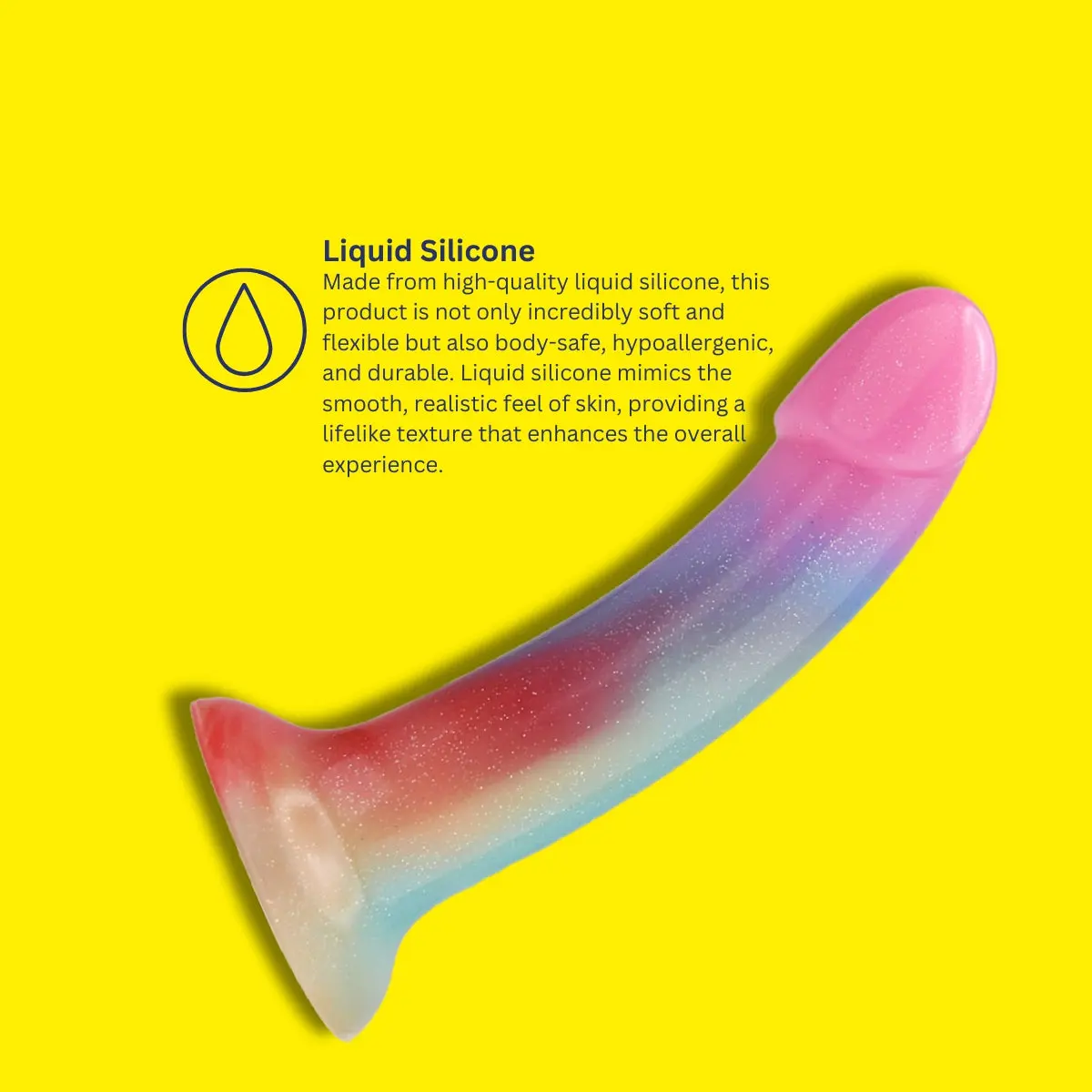 Mina Iridescent Silicone Dildo - Image 5