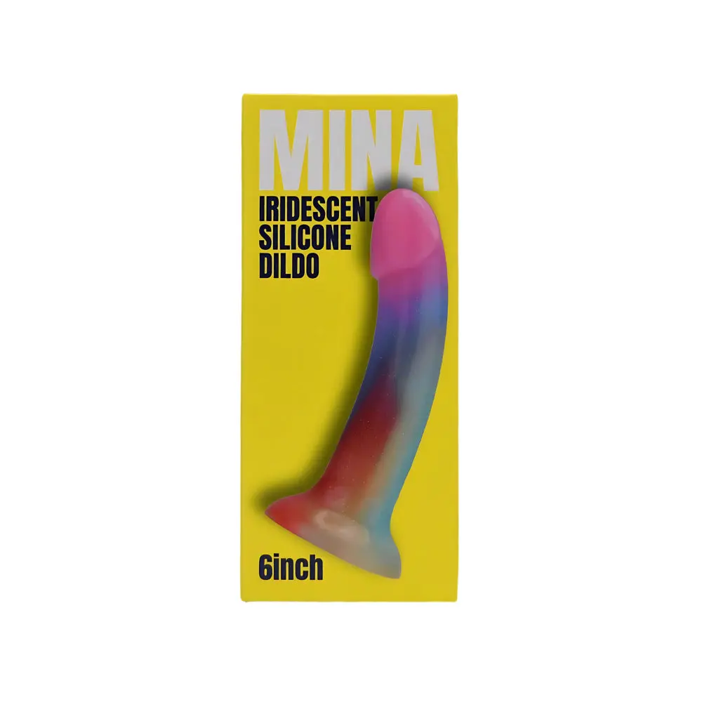 Mina Iridescent Silicone Dildo - Image 7