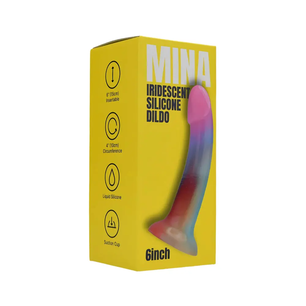 Mina Iridescent Silicone Dildo - Image 9
