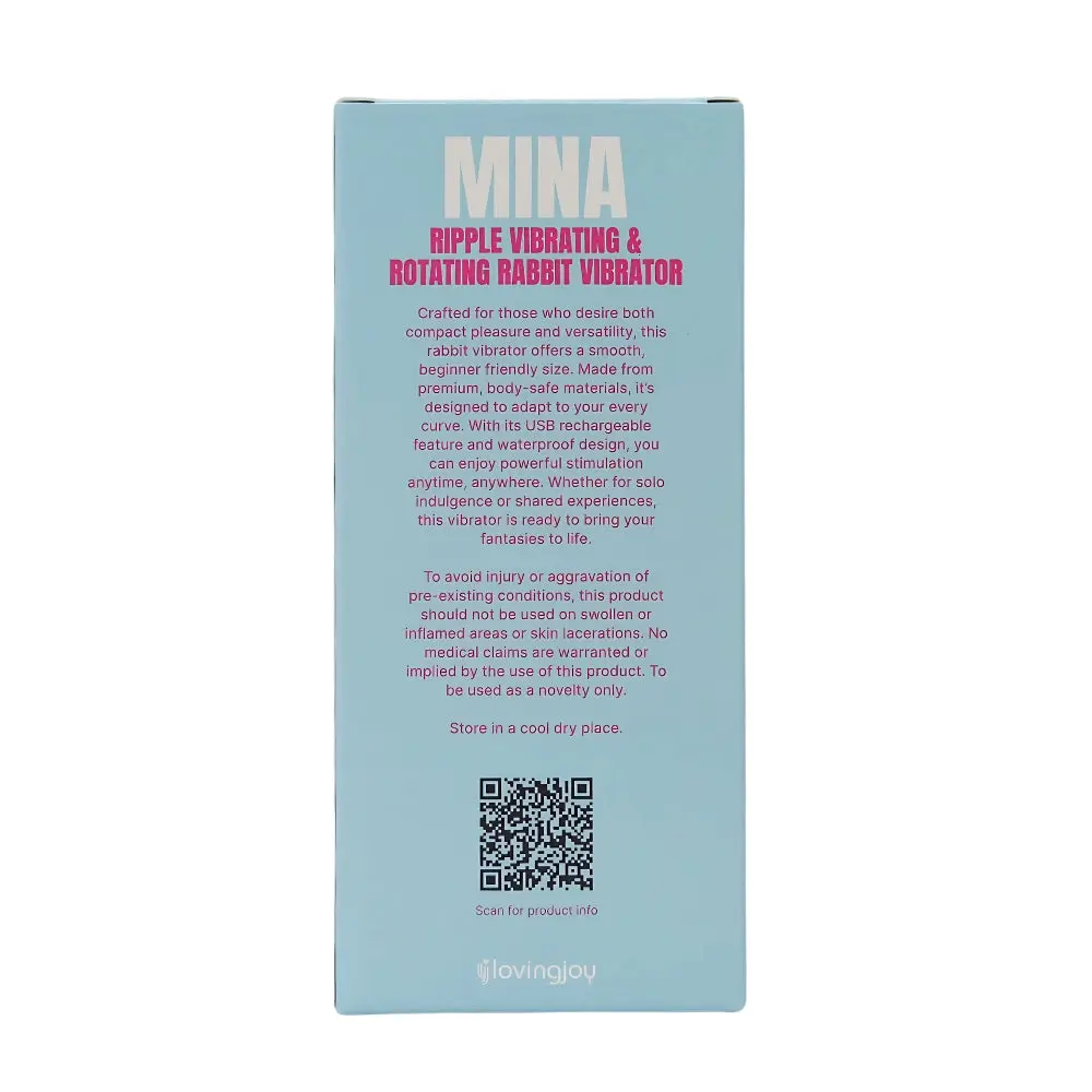 Mina Ripple Vibrating & Rotating Rabbit Vibrator - Image 13