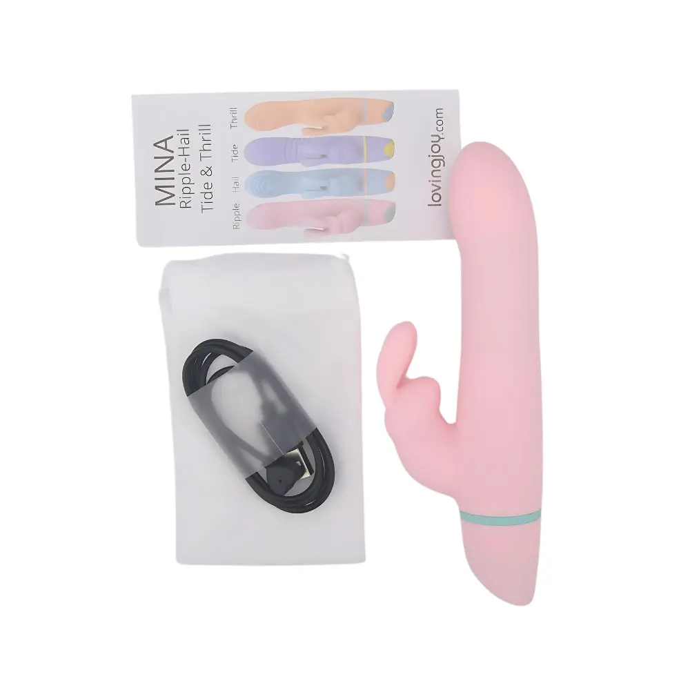 Mina Ripple Vibrating & Rotating Rabbit Vibrator - Image 14