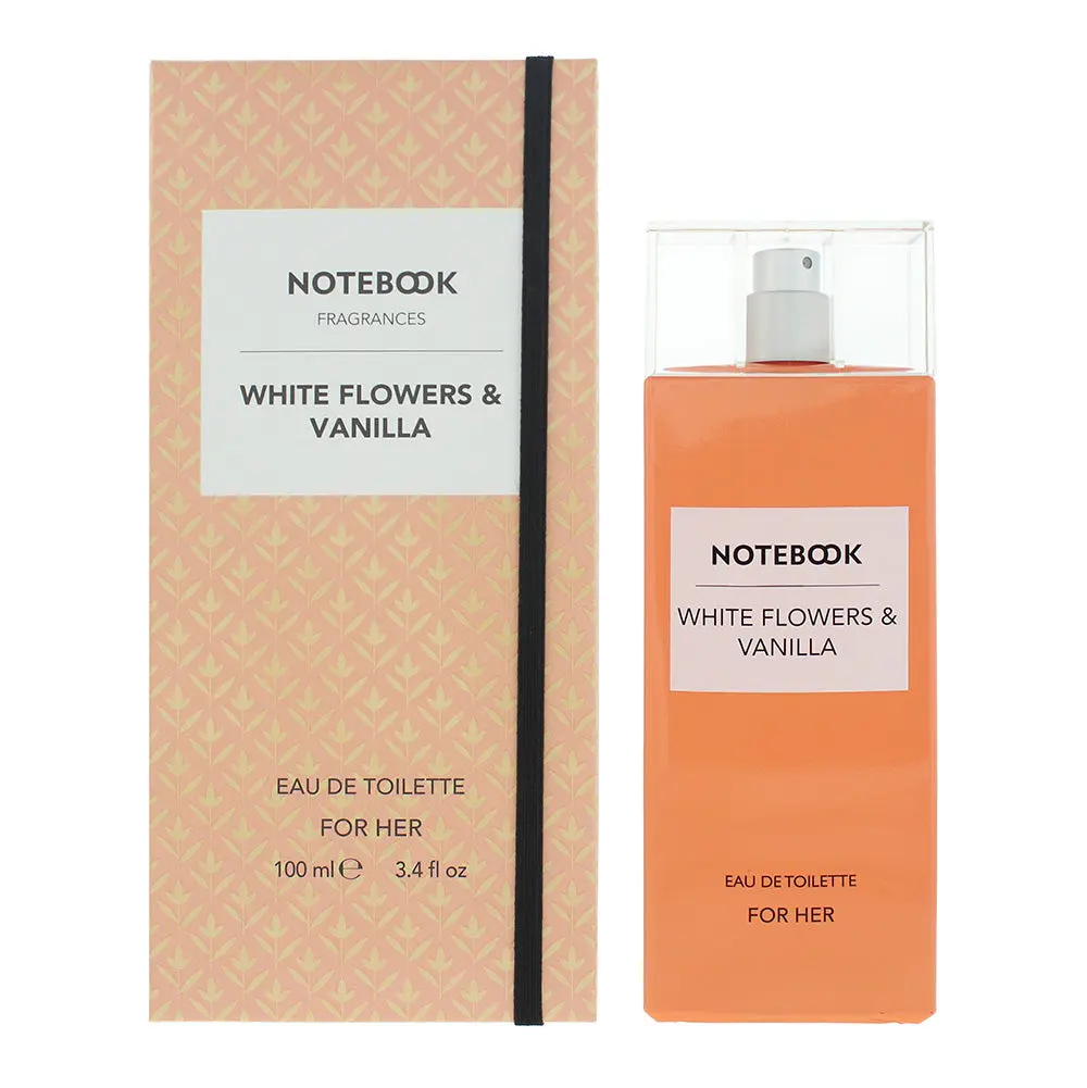 Notebook White Flowers Vanilla Eau de Toilette 100ml