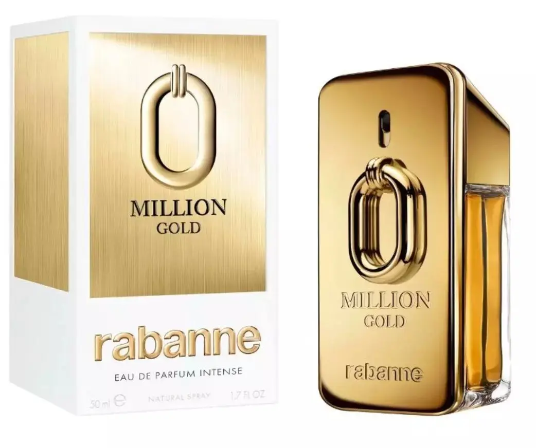 Paco Rabanne Million Gold Intense for Him Eau de Parfum Spray 50ml - Image 2