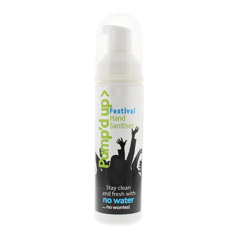 Pump'd Up Festival Hand Sanitiser 70ml
