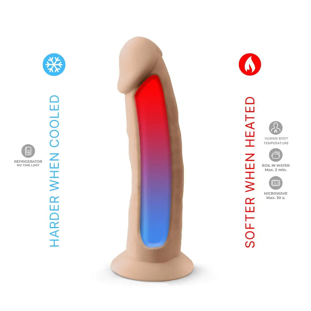 SilexD 6 inch Realistic Liquid Silicone Dildo with Suction Cup - Image 5