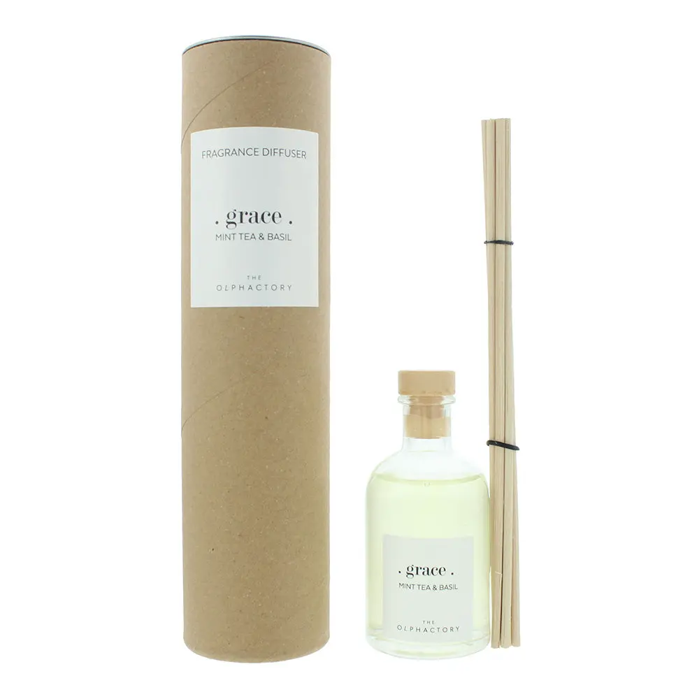 The Olphactory Grace Mint Tea Basil Reed Diffuser 100ml
