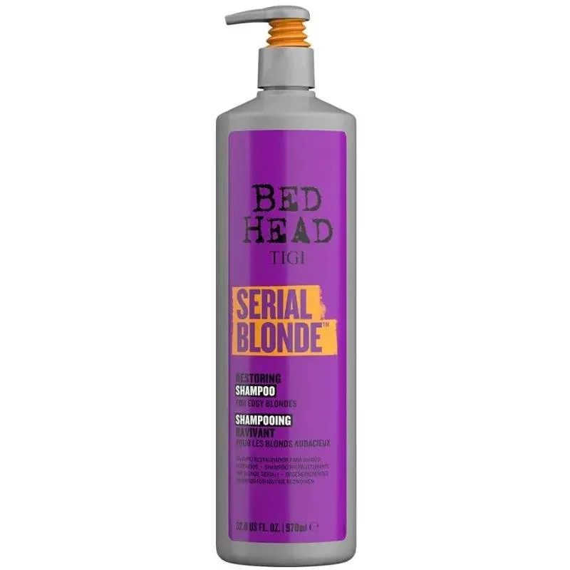 Tigi Bed Head Serial Blonde Shampoo for Damaged Blonde Hair 970ml