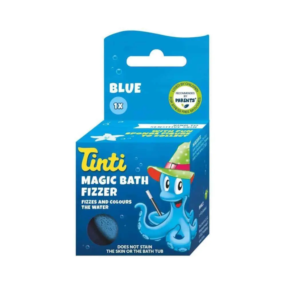 Tinti Magic Bath Fizzer Blue