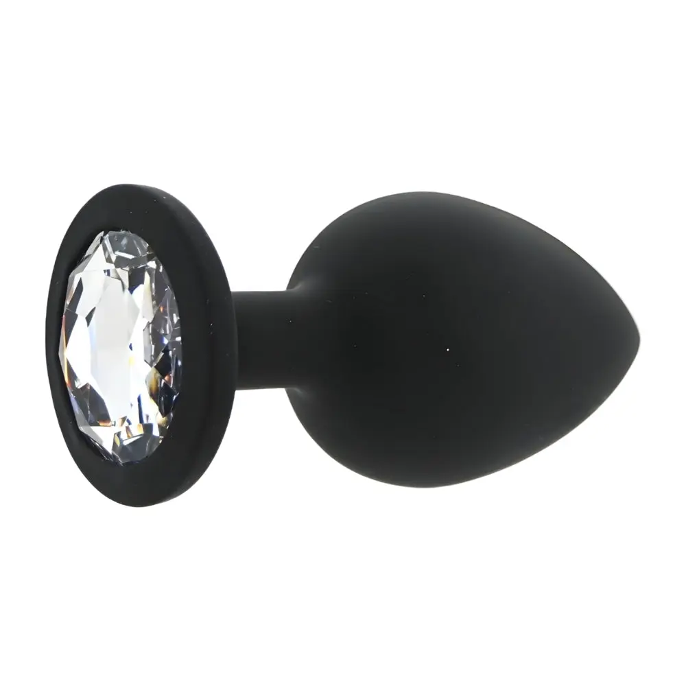 Toosh Black Silicone Butt Plug Large - Image 3