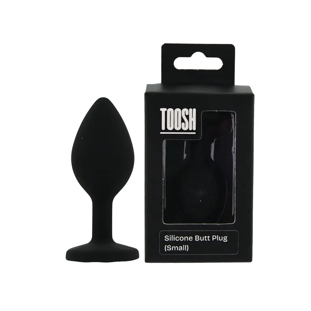 Toosh Black Silicone Butt Plug Small - Image 10