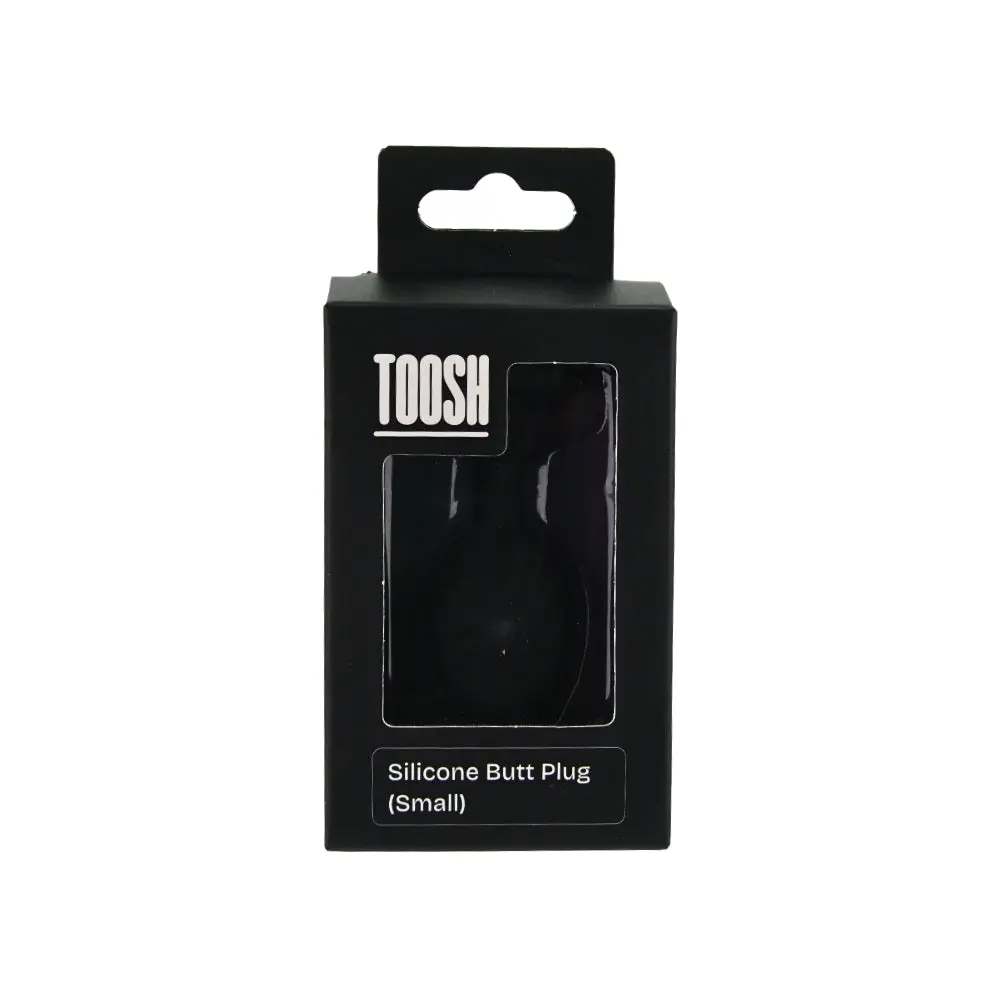 Toosh Black Silicone Butt Plug Small - Image 7
