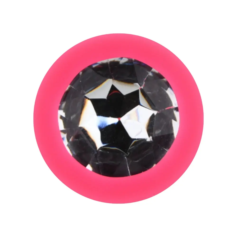 Toosh Pink Silicone Butt Plug Large - Image 5