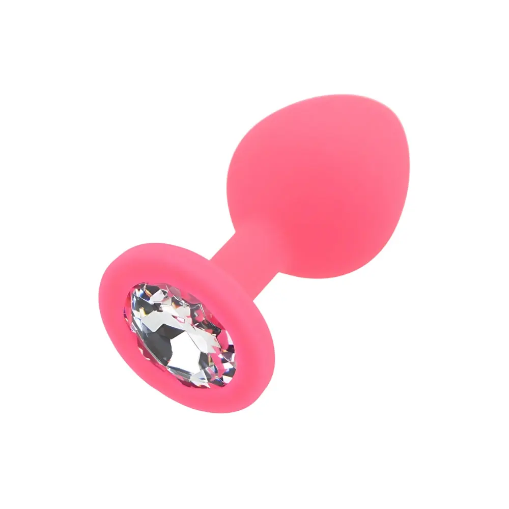 Toosh Pink Silicone Butt Plug Medium - Image 5