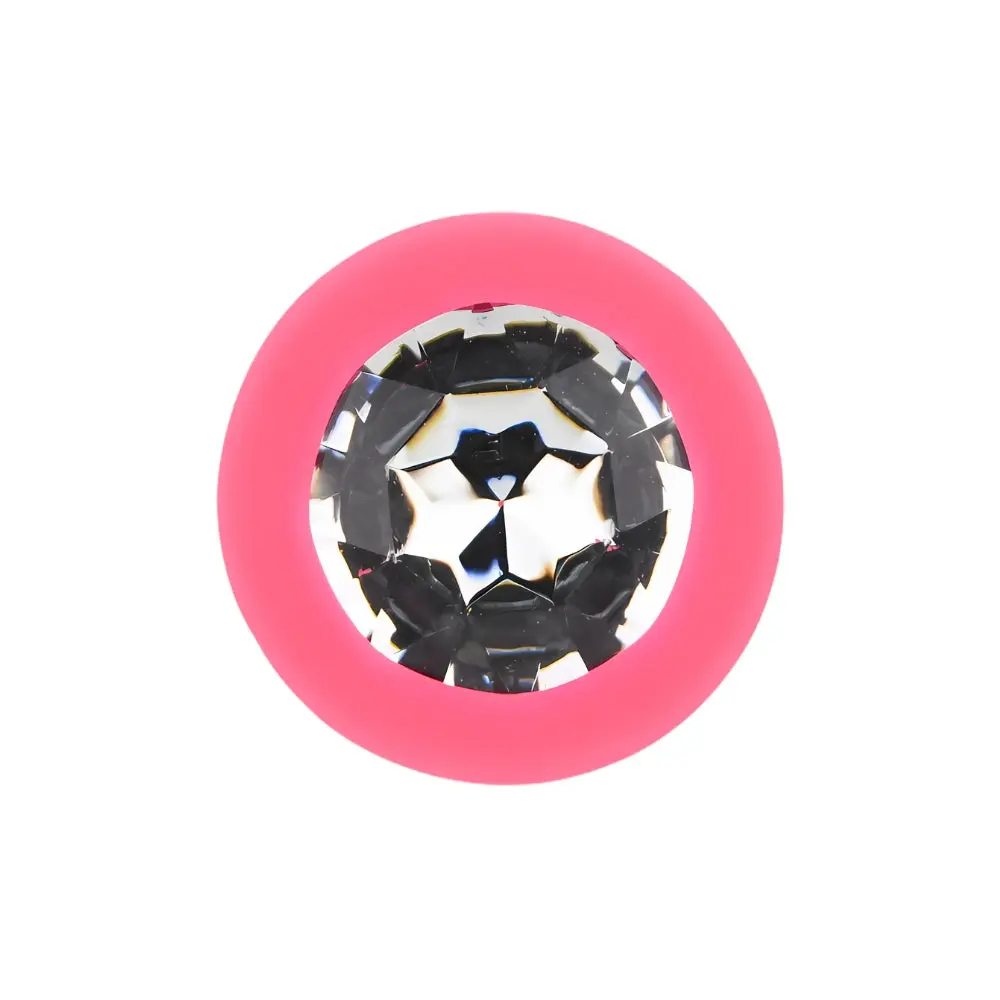 Toosh Pink Silicone Butt Plug Medium - Image 6