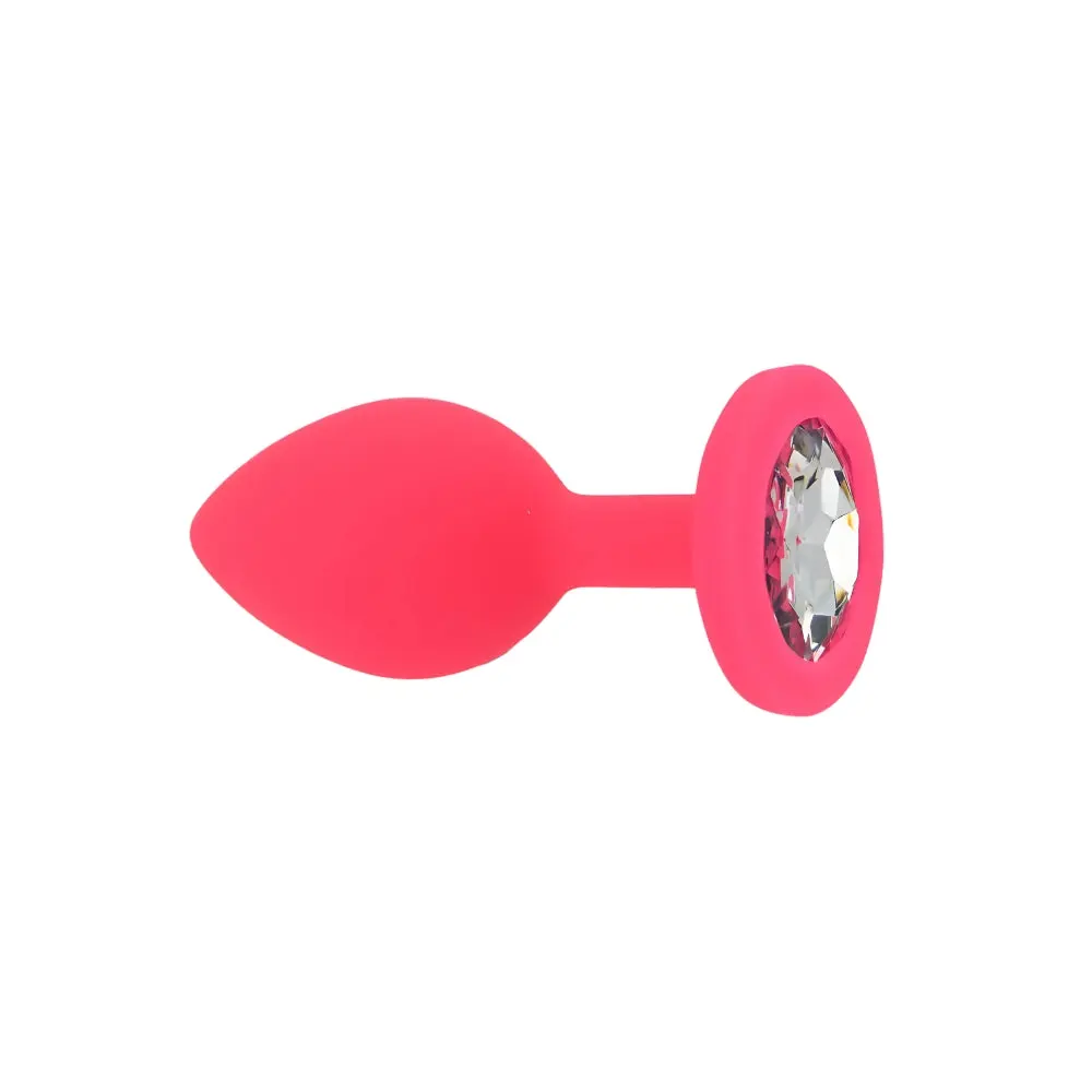 Toosh Pink Silicone Butt Plug Small - Image 3