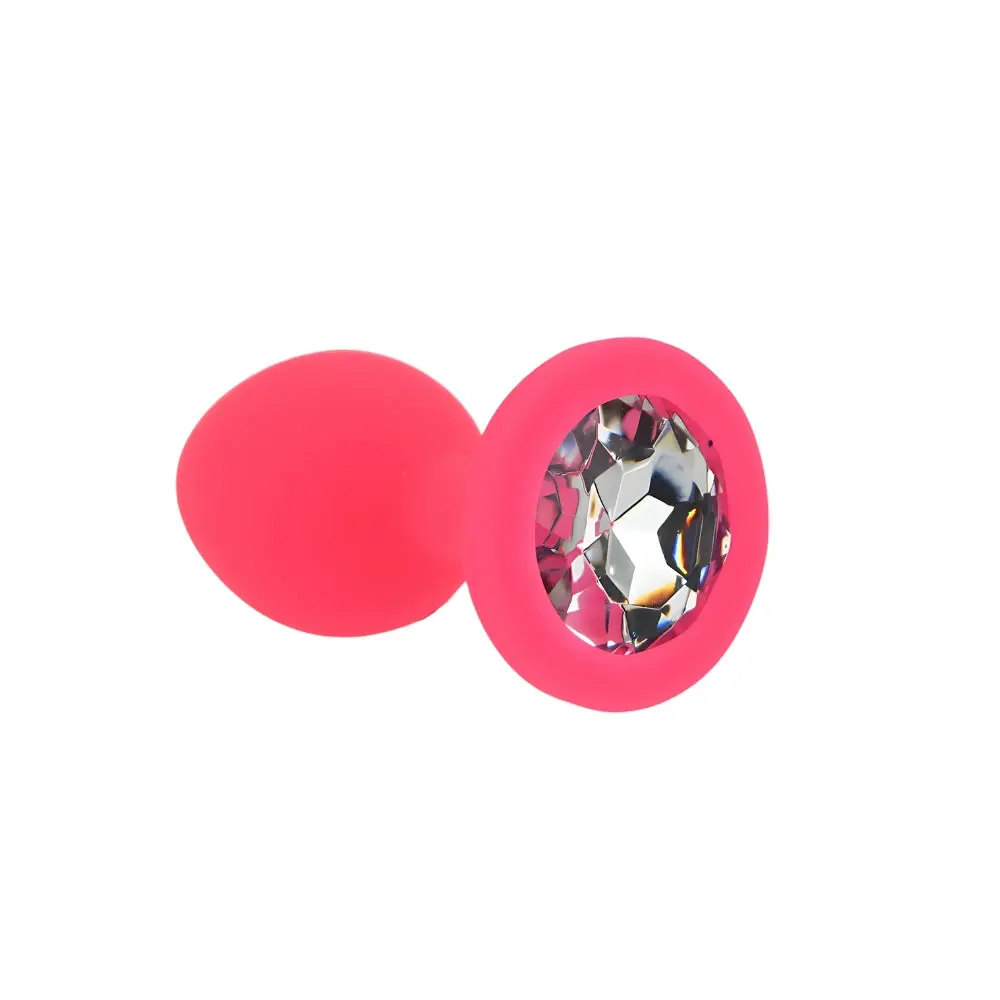 Toosh Pink Silicone Butt Plug Small - Image 4