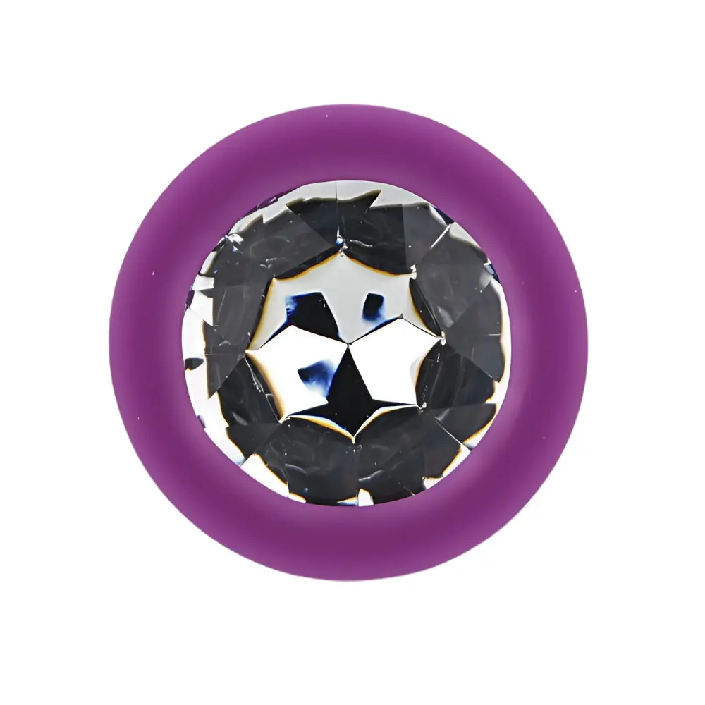 Toosh Purple Silicone Butt Plug Large - Image 5